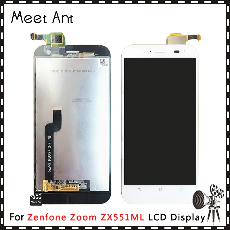 

High Quality 5.5'' For Asus Zenfone Zoom ZX551ML LCD Display Screen With Touch Screen Digitizer Assembly
