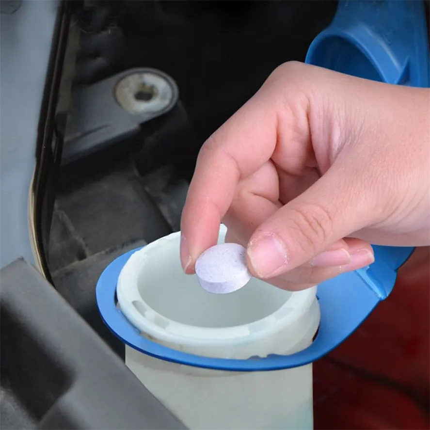 Window Cleaning Concentrated Effervescent Tablets 1pc Auto Car Windshield Glass Wash Tablet | Автомобили и мотоциклы