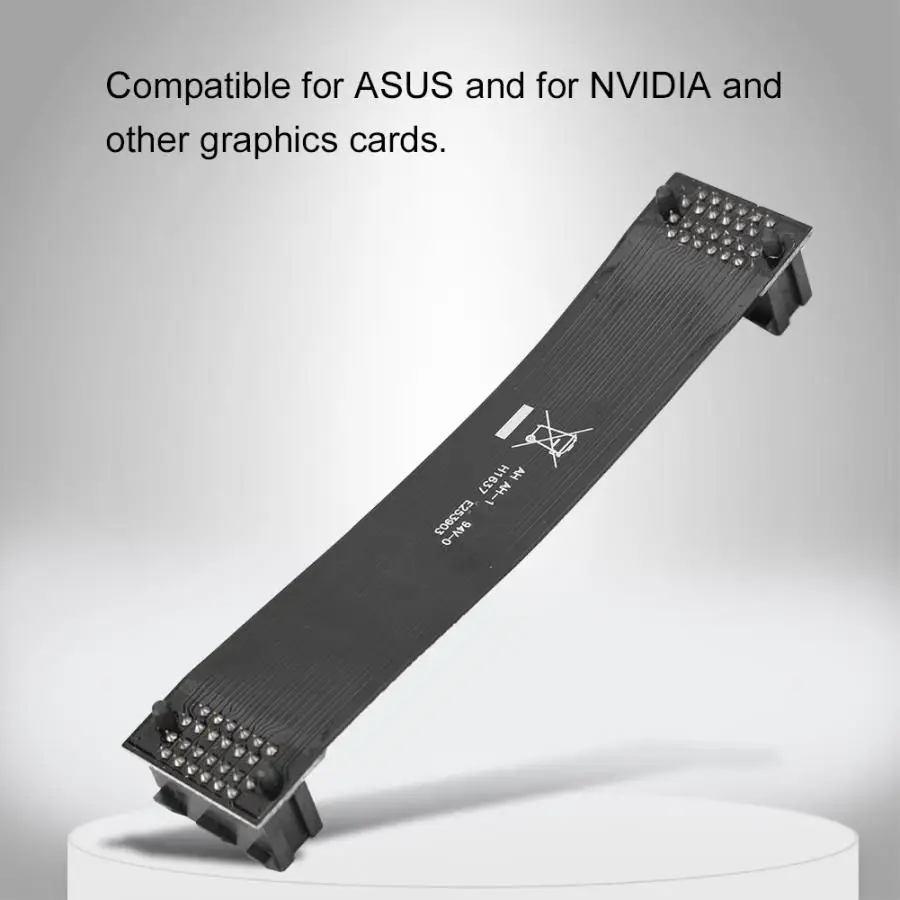 AIQ YP19125 10 см двойная видеокарта SLI Crossfire Кабель Мост разъем для GigaByte мост