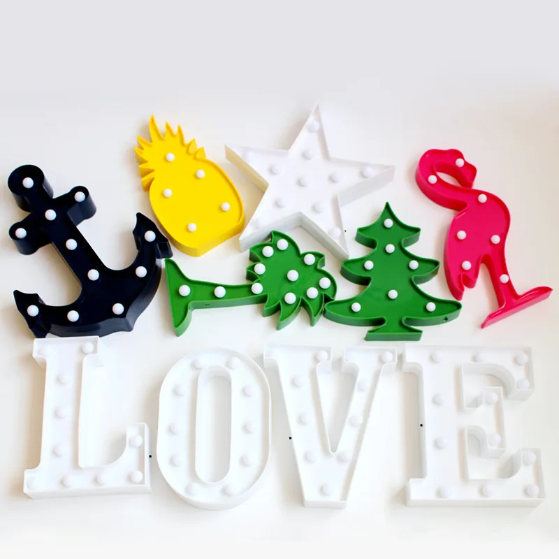 Светодиодная настольная лампа с кокосовым деревом 3d светильник заряжаемым