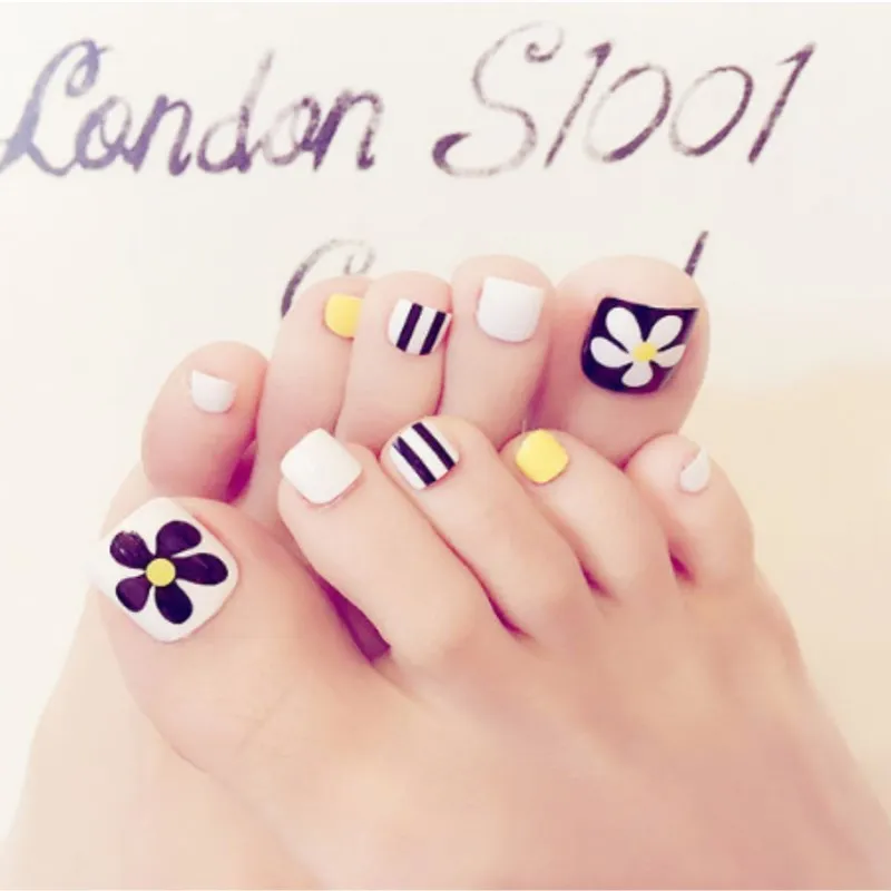 Набор для маникюра ногтей Toe Nail Art Manicure, 24 шт. для ложных ногтей, поддерживающих форму, удлинителей, инструментов для декорирования красоты ногтей.