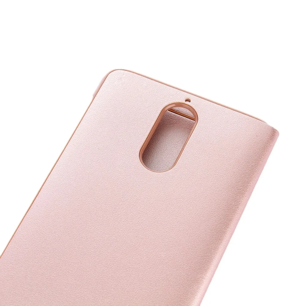 Кожаный чехол с текстурой личи для Huawei Mate 9 Pro Porsche горизонтальный флип