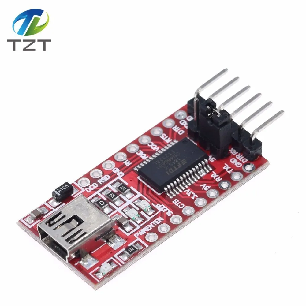 1 шт. FT232RL FT232 FTDI USB 3,3 В 5,5 В к ttl Серийный адаптер Модуль Mini Порты и разъёмы скачать кабель для Arduino Mini Порты и разъёмы