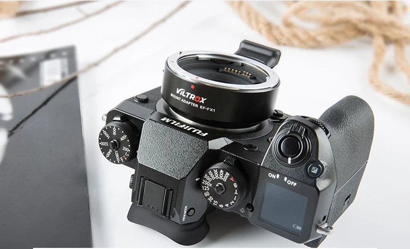 Viltrox EF-FX1 объектив AF адаптер с автофокусом для объектива USM Canon EF EF-S к Fuji X-Mount Камера X-T1 X-T2 X-T10 X-T20 X-A3 X-A5 X-PRO2