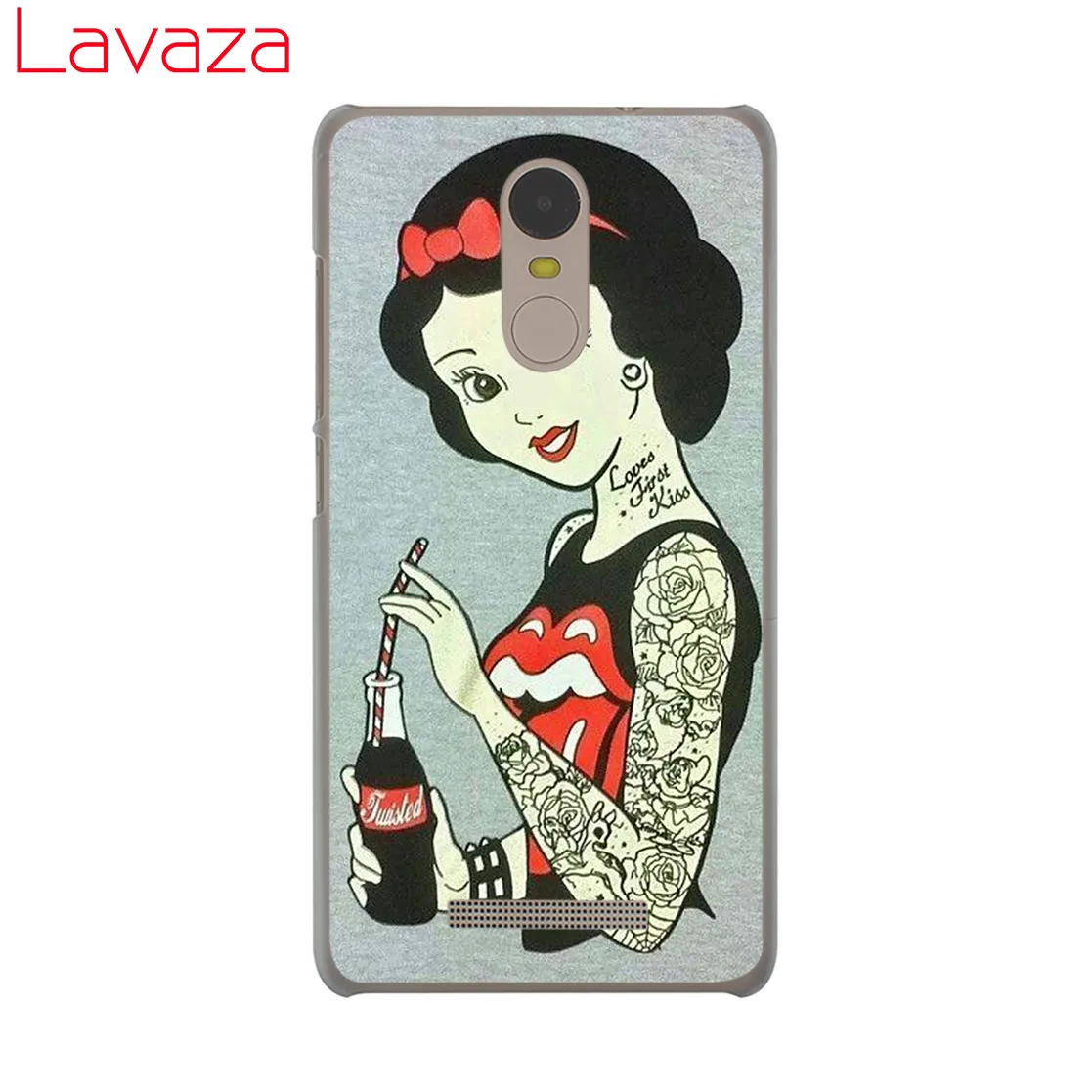 Твердый чехол для телефона Lavaza Tattooed Alice Ariel Jasmine Xiaomi Redmi 8A 7A 6A 5A K20 Note 8 8T 7 5 6 Pro 4 4X|case for