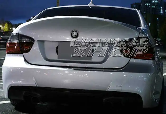 Окрашенный CSL Стиль задний багажник для BMW 3 Series E90 M3 4 двери 2006 2008 B059F|trunks| |