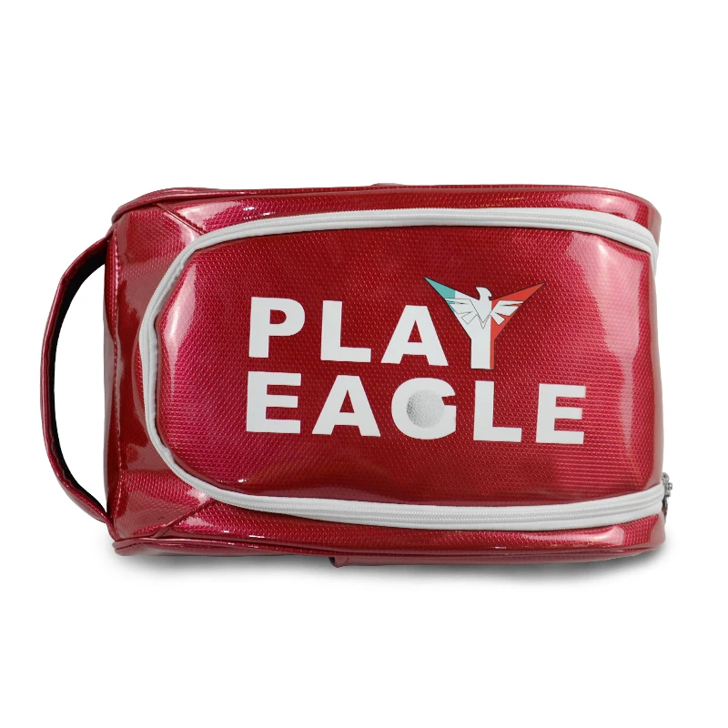 PLAYEAGLE crystal PU водонепроницаемый мешок для обуви для гольфа мини портативный мешок для гольфа