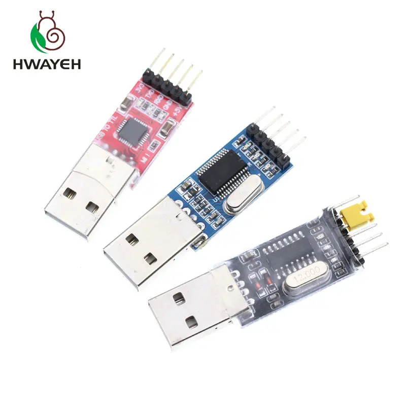 3 шт./лот = 1 шт. PL2303HX+ 1 шт. CP2102+ 1 шт. CH340G USB для ttl для arduino USB для UART ttl модуль
