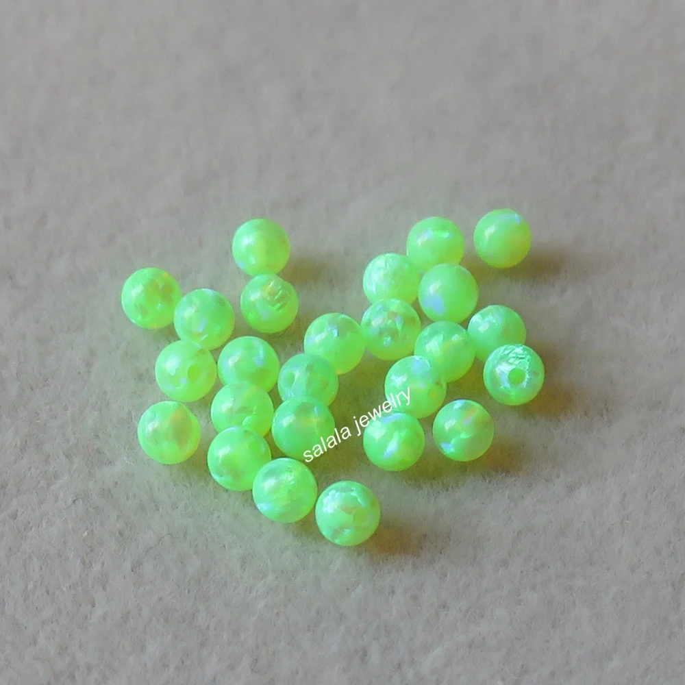 200 шт./лот 2 5 мм опал с круглой огранкой в форме шара op56 honeydraw синтетические круглые