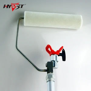 9 дюймов без ворса белая флисовая роликовая щетка короткий плюш 4 мм краска роликовая головка подходит для безвоздушного краски ролик и гладкий ролик