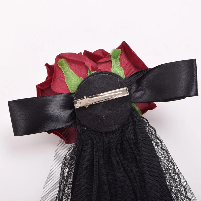 1 шт. заколка для волос из тюля с цветочным кружевом|hair clip|hair headweargirls headwear |