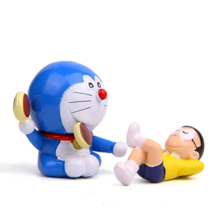 2 шт./компл. Doraemon цифры Рисунок ПВХ Куклы Шизука Минамото Такеши года Dorami Doranikov