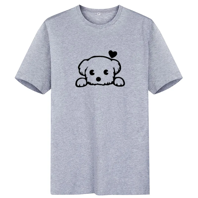 Женская футболка с круглым вырезом ONSEME хлопковая Футболка принтом в виде милой