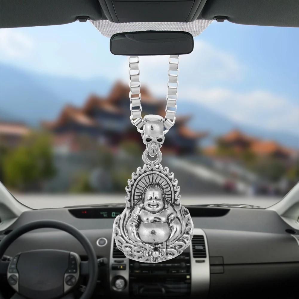 BEMOST автомобиль кулон орнамент Maitreya Будда висящий для авто зеркало заднего вида украшение авто Декор интерьера аксессуары Подарки