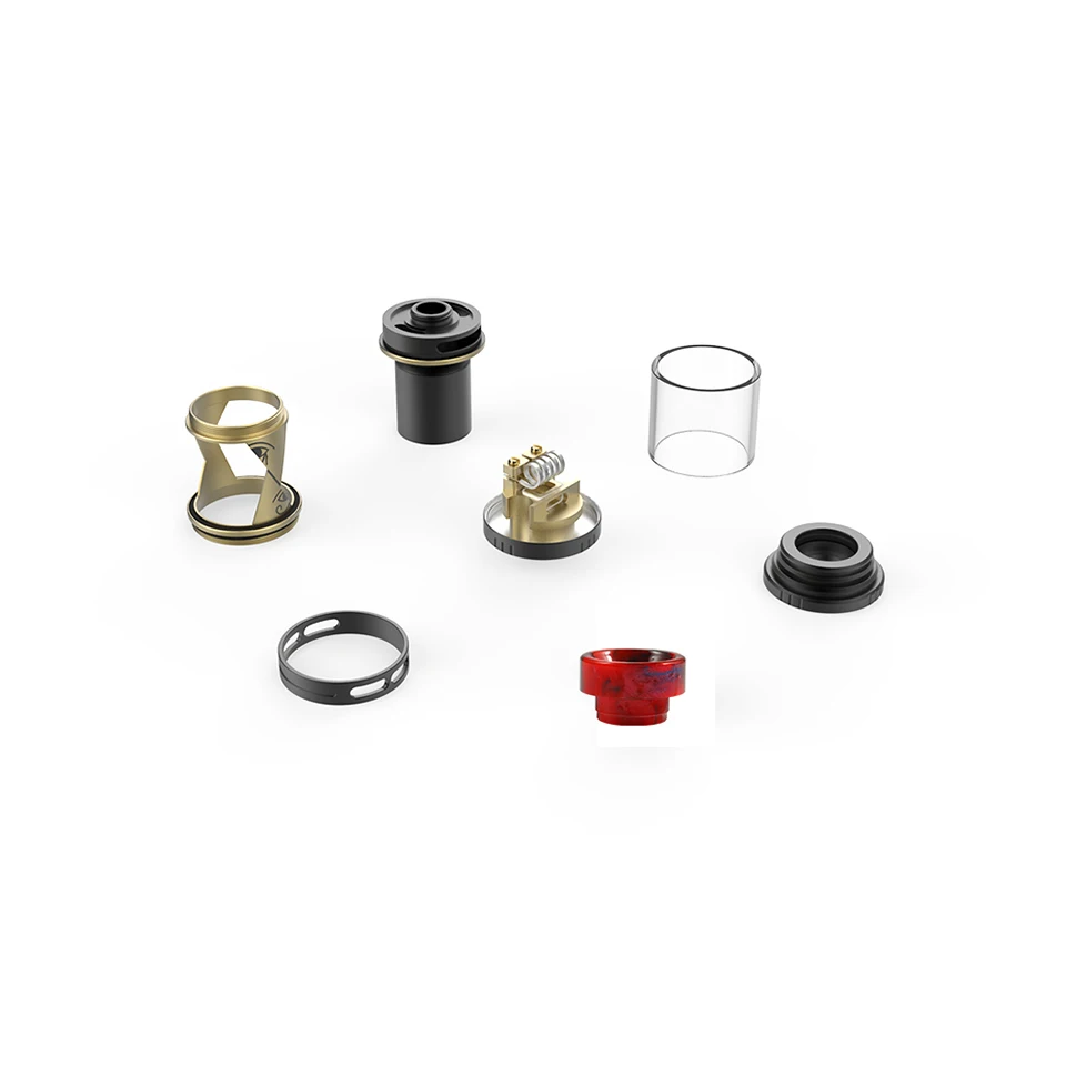 Оригинальный Vapefly Horus RTA бак 25 мм 4 мл/2 мл емкость одна катушка перестраиваемая