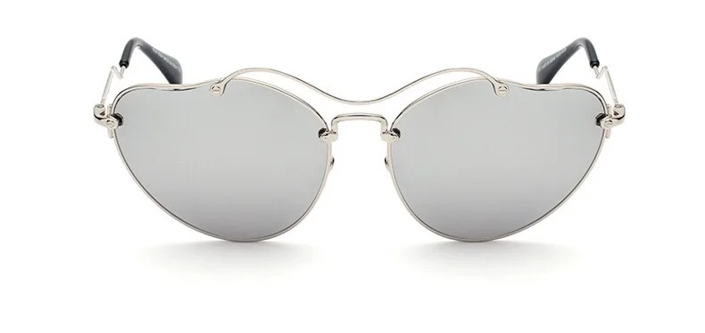 IMAKEFASHION уникальные женские солнцезащитные очки с бабочками металлическая оправа