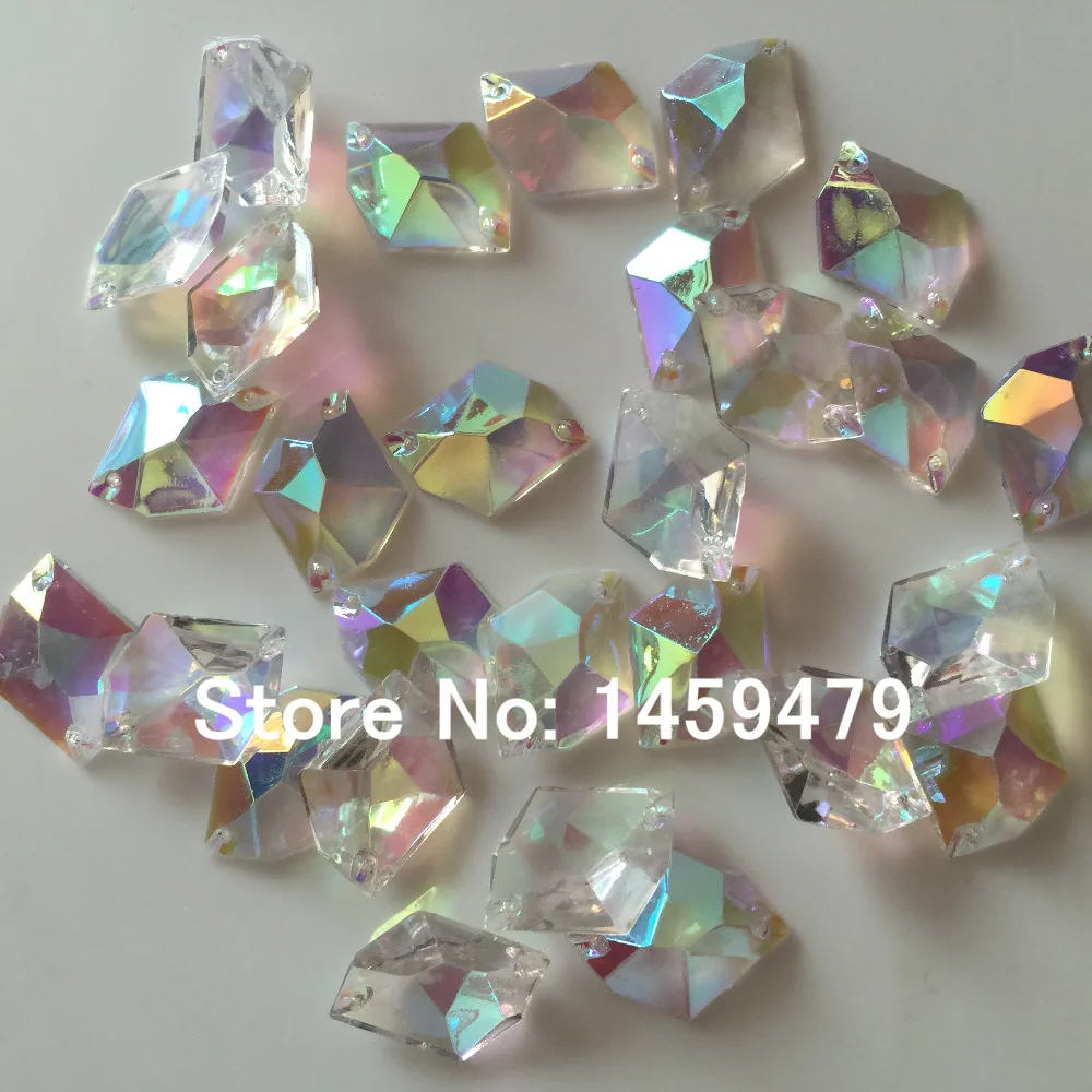Новые акриловые Стразы Алмаз драгоценного камня для шитья аксессуар свадебного