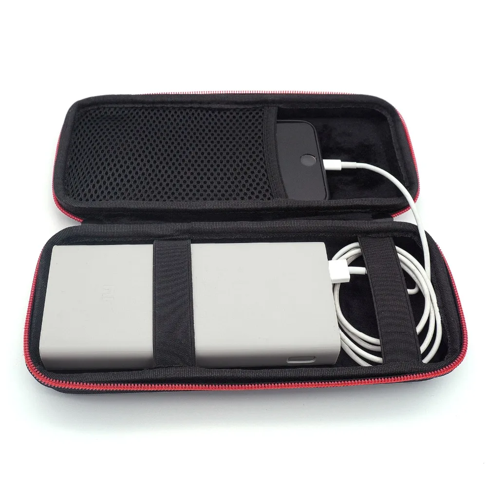 Популярный Жесткий чехол EVA для Xiao mi power Bank 20000mAh 2C чехол для зарядного устройства чехол для mi battery power Bank 20000mAh 2C чехол