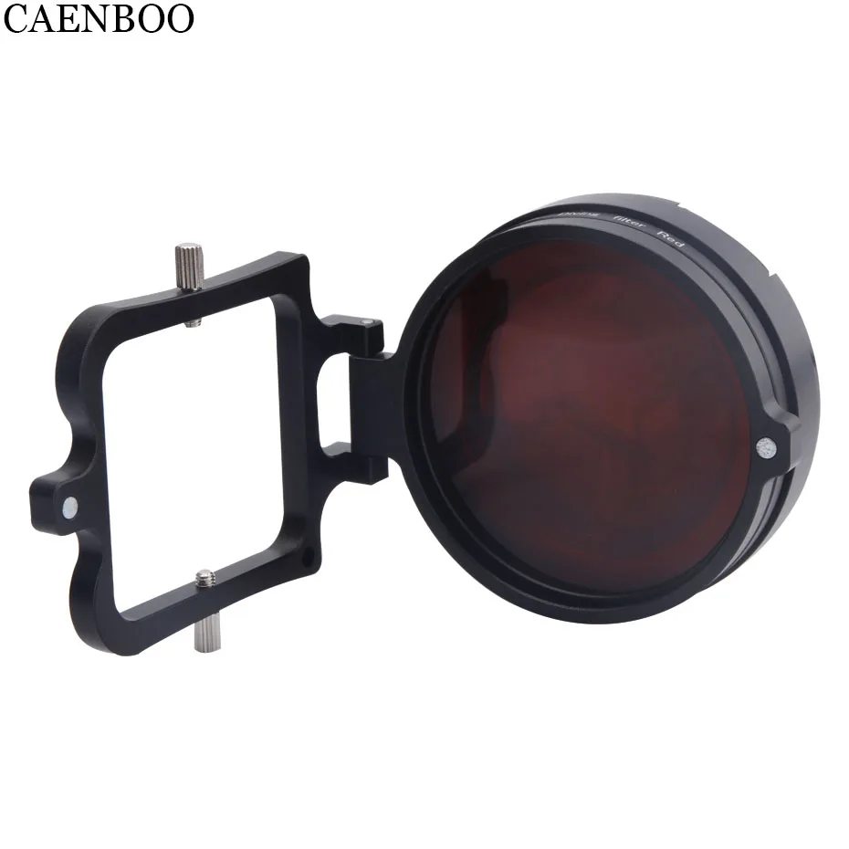 CAENBOO Action Camera Lens Filters Go Pro Hero 5 6 Close Up Red Diving Underwater Circular Filter For GoPro Hero5/6/2018 Black |