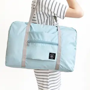 Дорожная складная сумка, вместительная сумка из ткани Оксфорд для хранения багажа