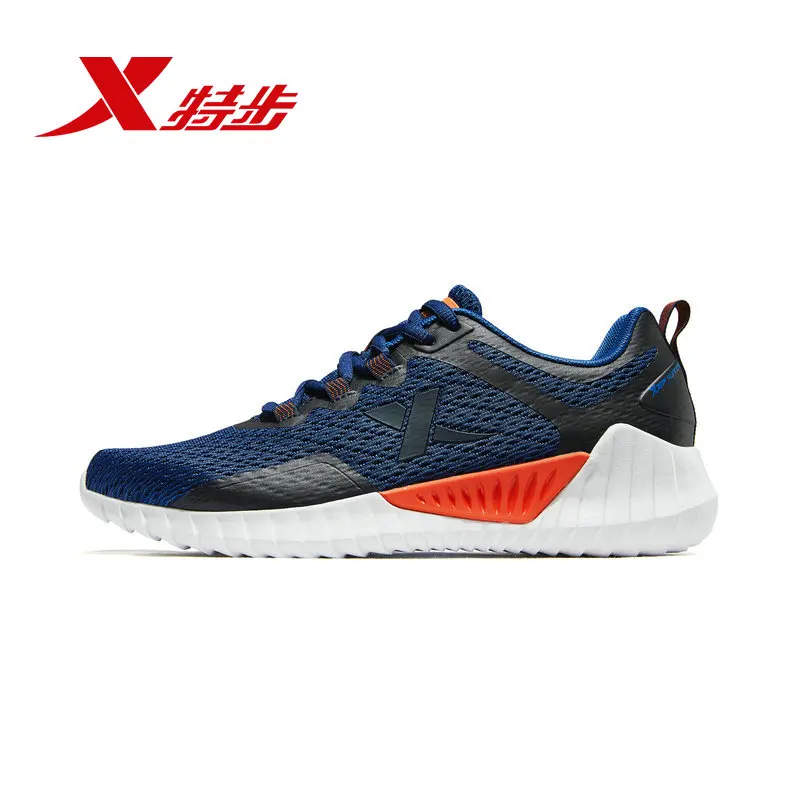 blue Xtep/удобный светильник; мужские кроссовки; цвет белый, черный; спортивная обувь с дышащей сеткой; ; модные кроссовки; 881119119012 - Цвет: blue