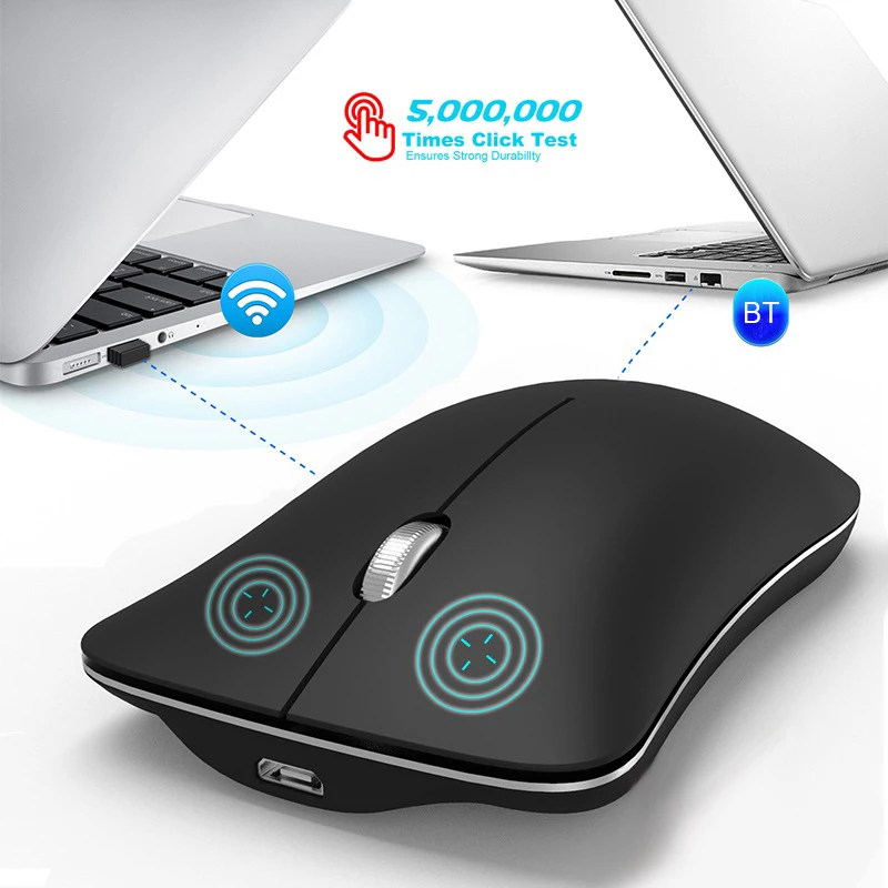 VicTsing XR446 беспроводная мышь с Bluetooth эргономичные вертикальные мыши 2 4 ГГц