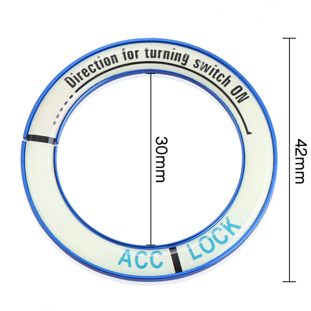 Лидер продаж 2017 кольцо для ключа зажигания двигателя автомобиля Lumiuous Fiat ducato linea