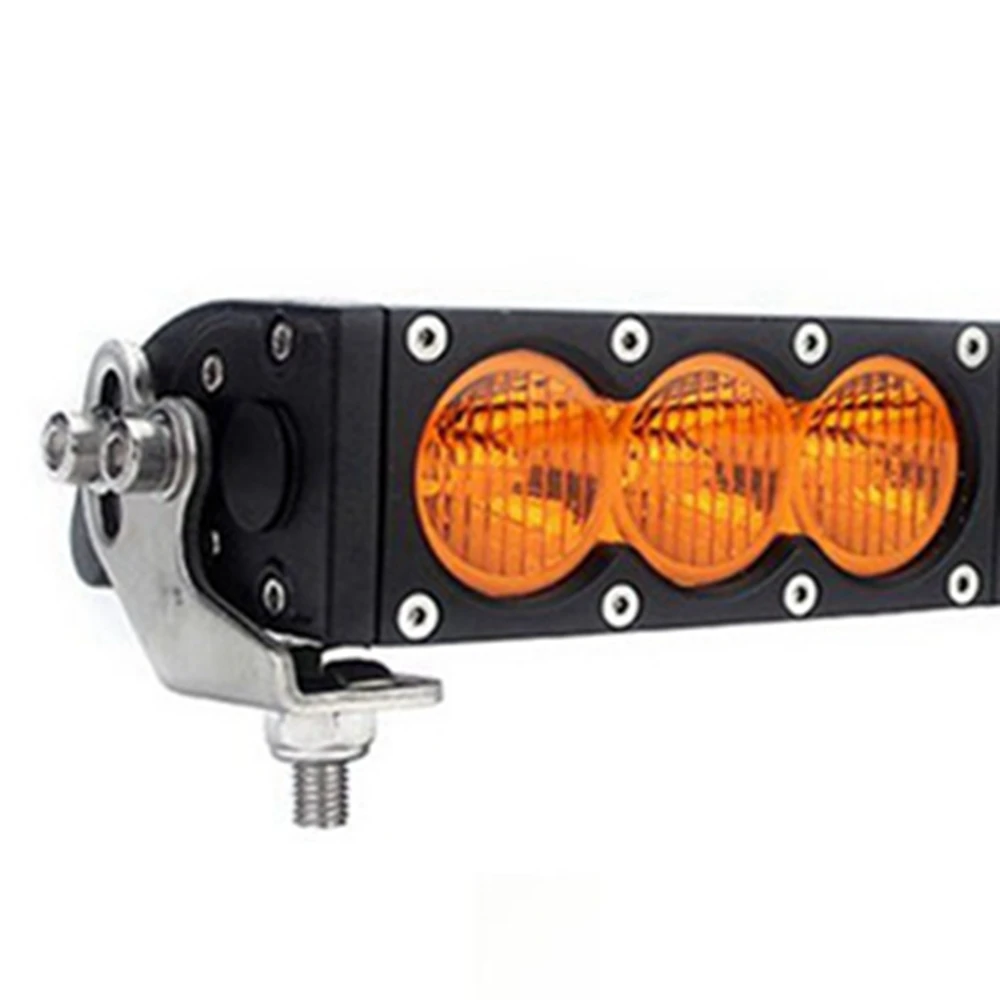 Yait 22inch 120w 10800lm Car Led offroad light bar White Amber Working Light Bar for truck 12V 24v Fog Warning | Автомобили и