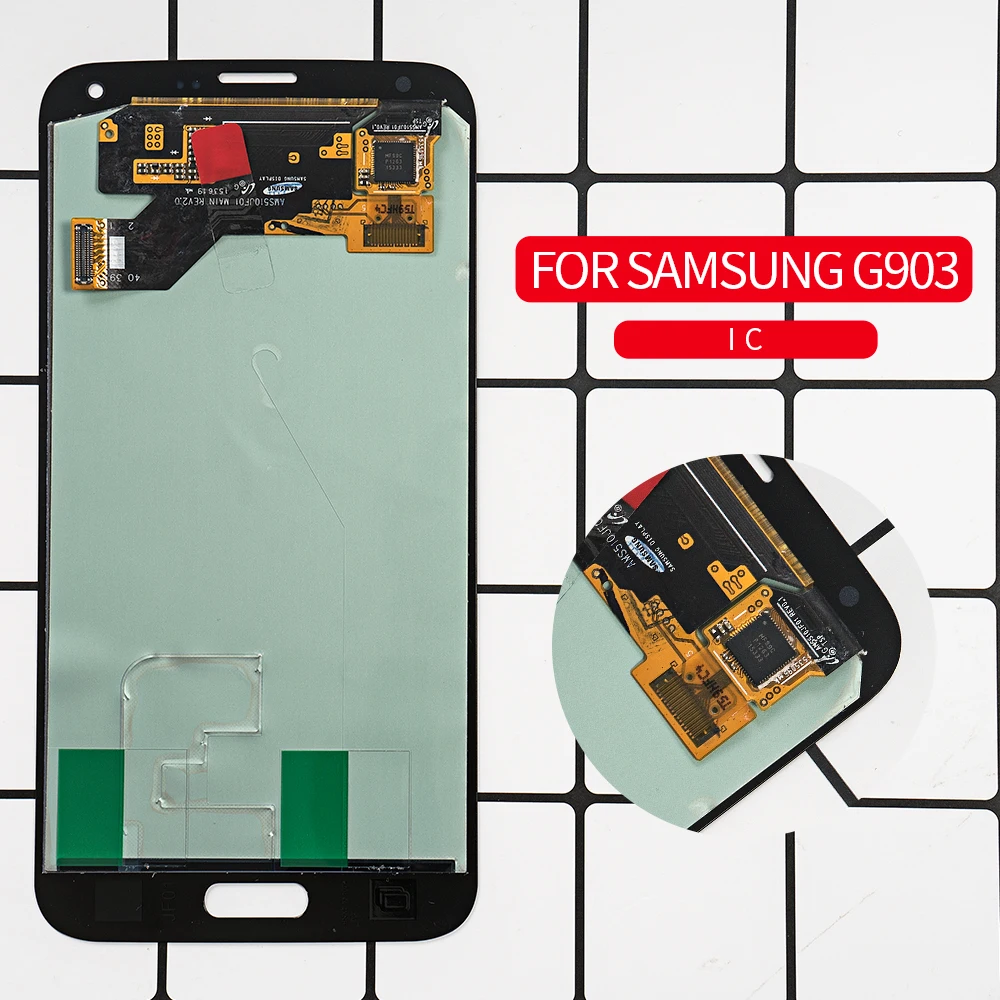 ЖК-дисплей Burn Shadow для Samsung Galaxy S5 NEO сенсорный экран с цифровым преобразователем в