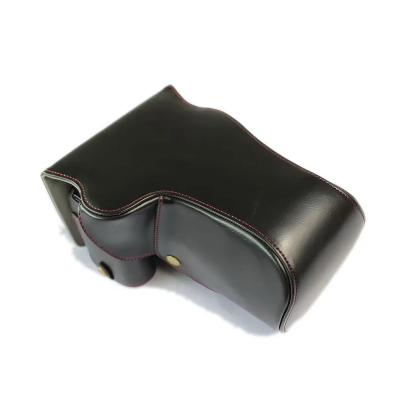 Black Для Canon EOS RP(24-105 мм) комплект футляр для передвижного фотоаппарата чехол логика PU кожаный чехол внутренняя Флокированная Защитная камера - Color: Black