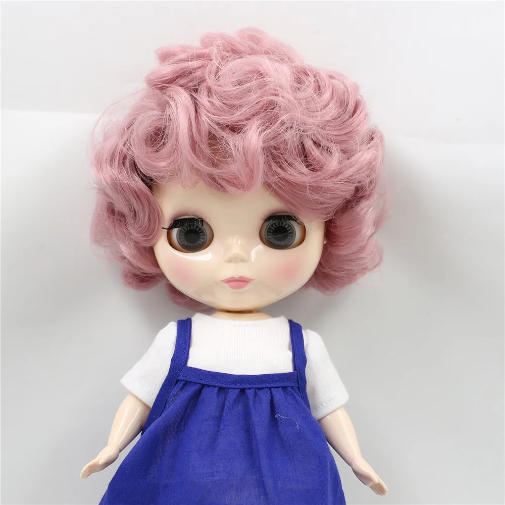 Кукла Blyth ICY DBS с пухлыми телами кукла толстыми розовыми вьющимися волосами милая