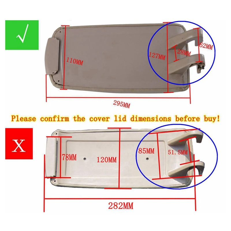 Nouvelle VOITURE accoudoir кувертюр центральной консоли boite де rangement couvercle Pour для Audi A4 B7 2004 2007 c/