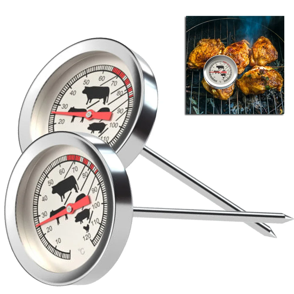 Практичный 2 шт. термометр для барбекю воды молочная печь кухонный зонд цифровой