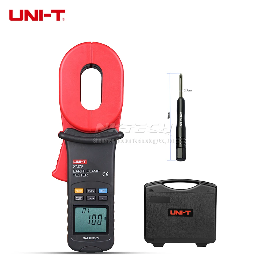 UT275 Leakage A UNI-T UT278A UT276A UT275 UT273 Зажим заземления тест er цифровой измеритель сопротивления заземления Тестер Утечки тока Мегаомметр - Цвет: UT275 Leakage A