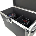 Светодиодный сценический светильник RGBWA +, 2 шт., 18x18, 6 в 1, УФ-светильник из алюминиевого сплава для мобильного производства, сценический светильник s с F, светильник чехол