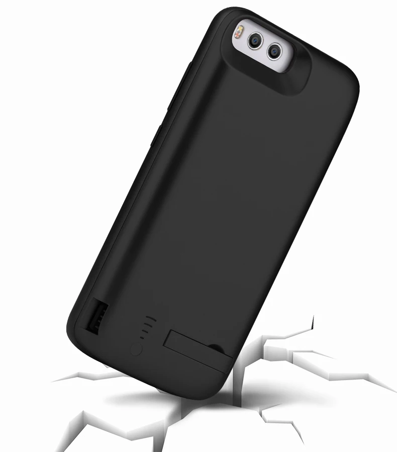 Новейший чехол для батареи 6500 мАч Mi 6/5S перезаряжаемый внешний аккумулятор