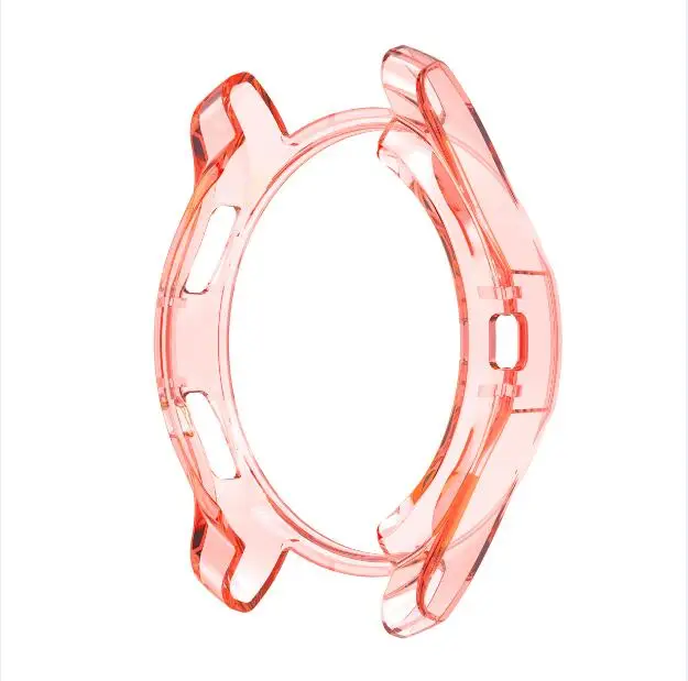pink Защитный чехол из ТПУ для samsung Galaxy gear S3 Frontier, Классическая рамка-Бампер для samsung Galaxy Watch 46 мм - Цвет ремешка: pink