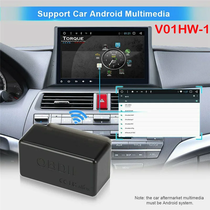 Автомобильный сканер kongyide Φ V1.5 OBD2 диагностический интерфейс сканирование яркого