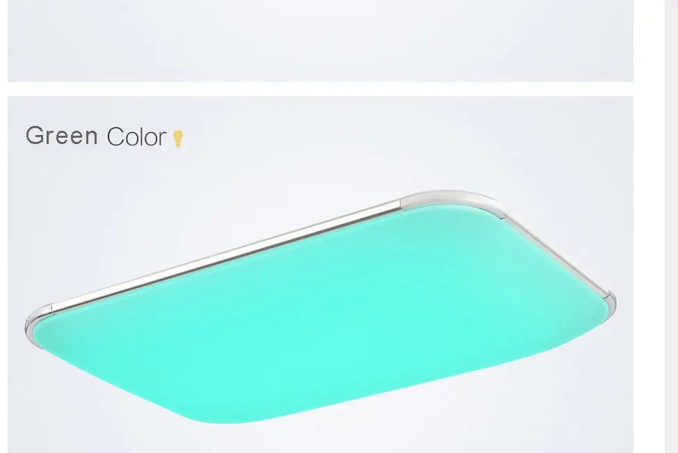 RGB светодиодный потолочный светильник современный с дистанционным управлением затемняемый цвет меняющий светильник для гостиной спальни AC90-265v