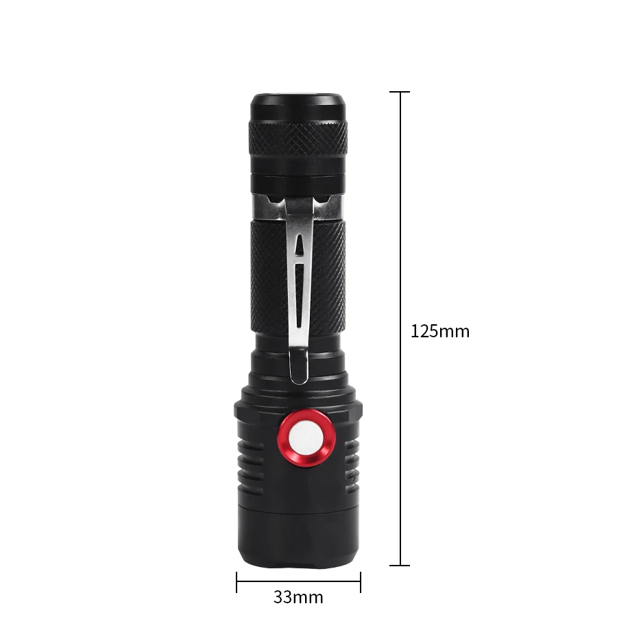 USB Oplader Krachtige Super Heldere LED Zaklamp XML 3506 T6 20000 люмен 5 Modi Zoomen Torch Voor Outdoor Tactische Jacht|Фонарики и