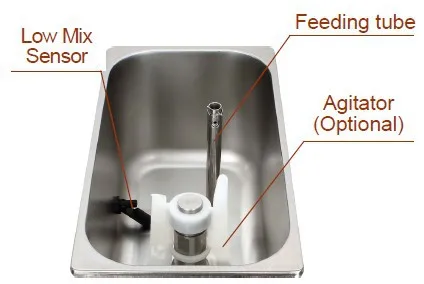 Лед мягкое морозильная камера Мороженое / йогурт производители Рабочего