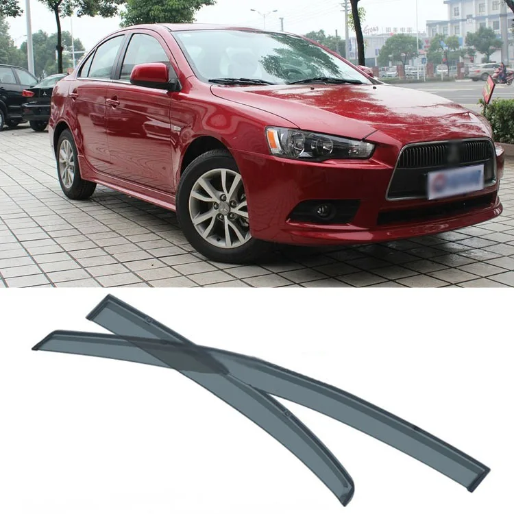 Jinke 4 шт. боковые дефлекторы для окон защита от солнца на двери Mitsubishi Lancer EX|shield|shield