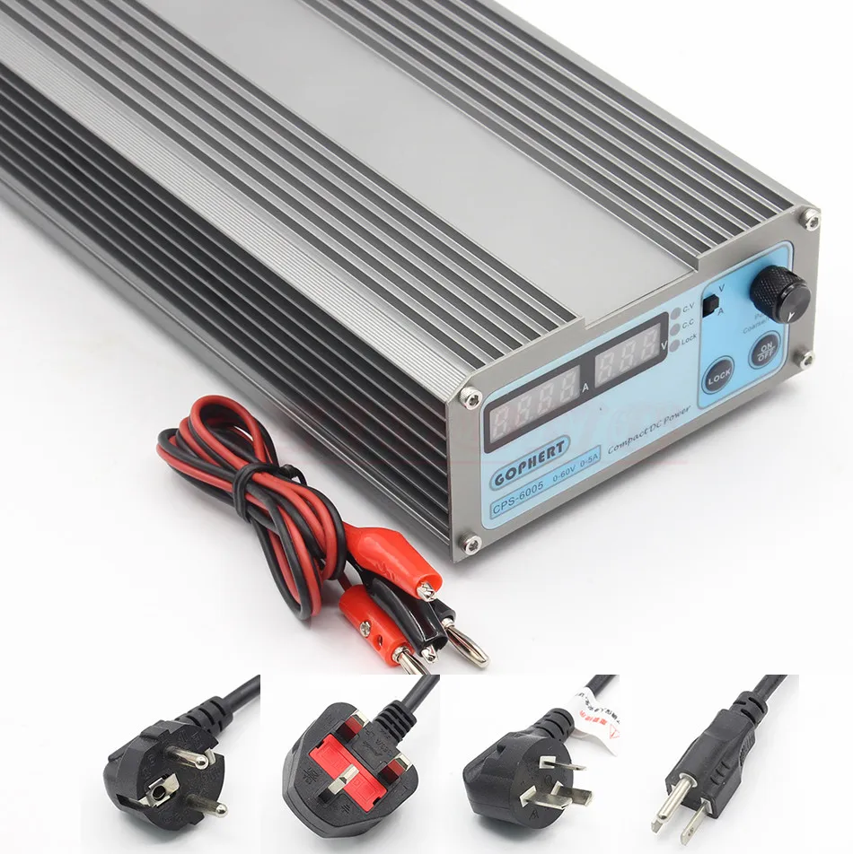 Mini CPS-6005 DC Power Supply adapter OVP/OCP/OTP low power 110V - 230V 0-60v 0-5A | Обустройство дома