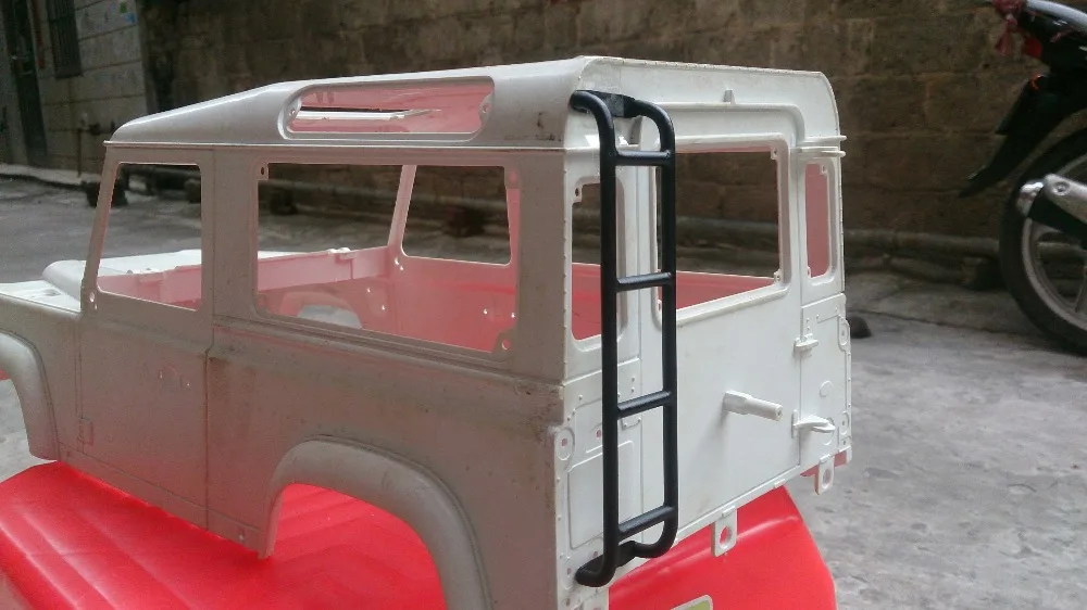 Металлическая лестница для RC Gelande II Cruiser/FJ40 Toyota G2 Land Rover D90 d110 Body RC8WD Jeep масштаб 1/10 |