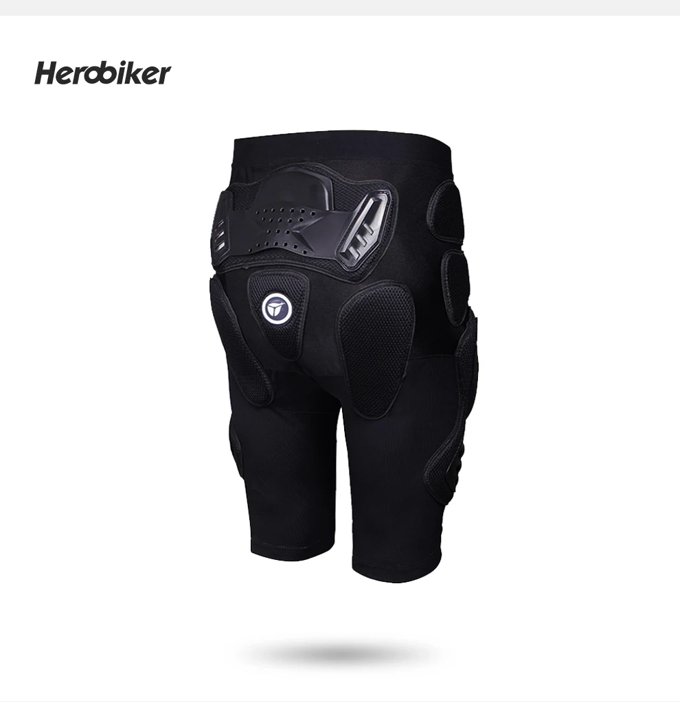 Herobiker мотоциклетная куртка защитная Экипировка+ шорты, штаны, защита для бедер+ наколенники для мотокросса+ маска для лица, Набор Костюмов