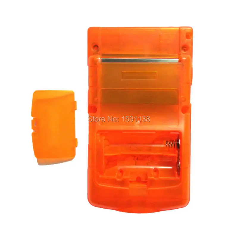 Брендовый прозрачный оранжевый чехол-накладка с логотипом для Ретро