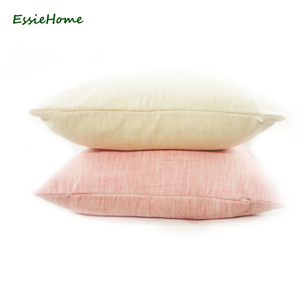 ESSIE домашний 8 цветов в наличии хлопок и лен наволочка льняная пиломатериал