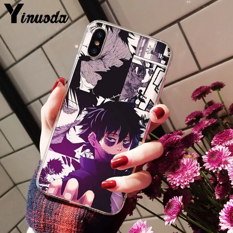 Yinuoda японский аниме My Hero academic цельный ТПУ силиконовый чехол для телефона iPhone 8 7 6 6S