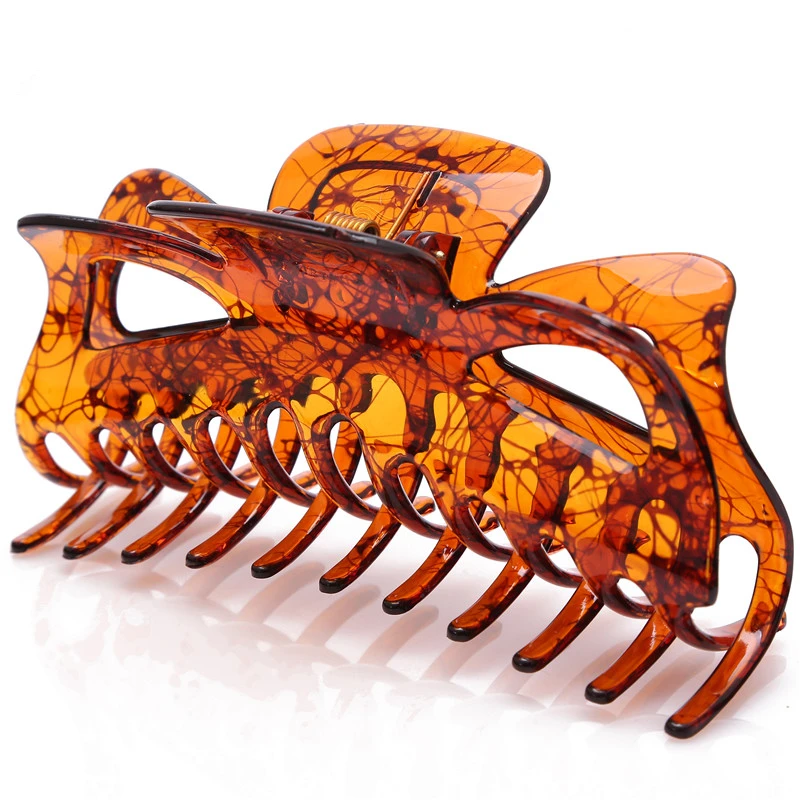 Высококачественная Толстая заколка для волос женщин и девочек модные большие