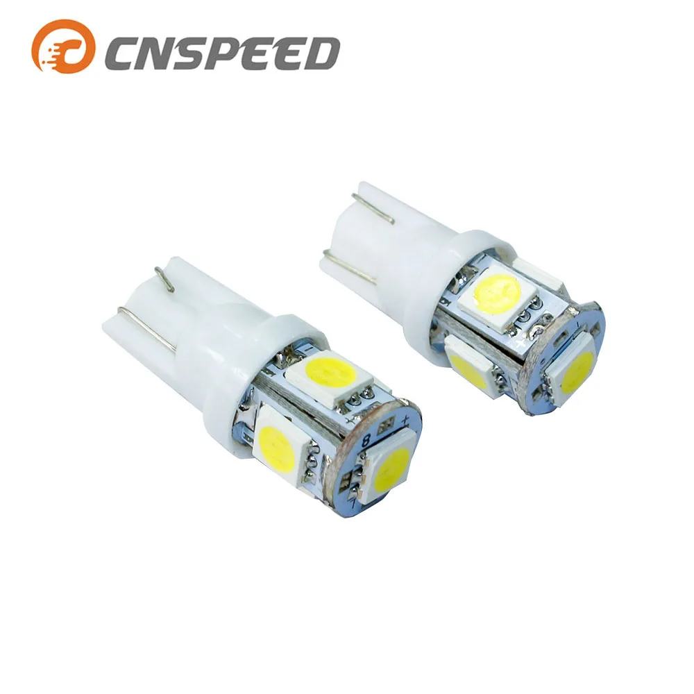 Светодиодная лампа CNSPEED 2 шт./компл. 5 Smd купольная панель для карты внутренняя